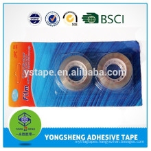 Bopp clear packing adhesive tape,statonery tape with blister card pack